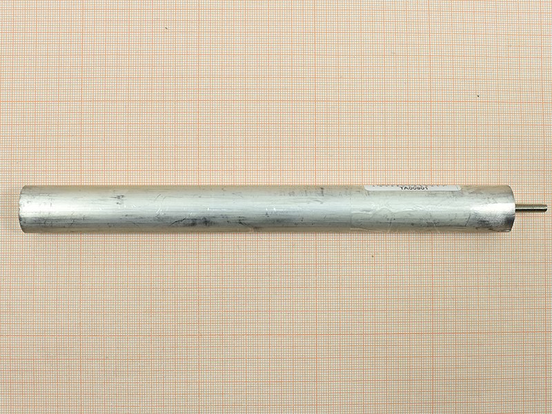 Анод магниевый M4, 200x20 мм, шпилька 15 мм