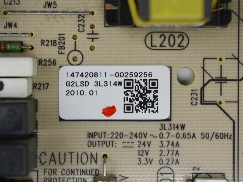   PSC10308D M, G2LSD 3L314W