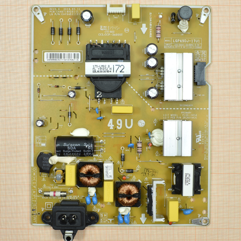 ���� ������� EAX67189201 (1.7), EAY64511101, LGP49DJ-17U1