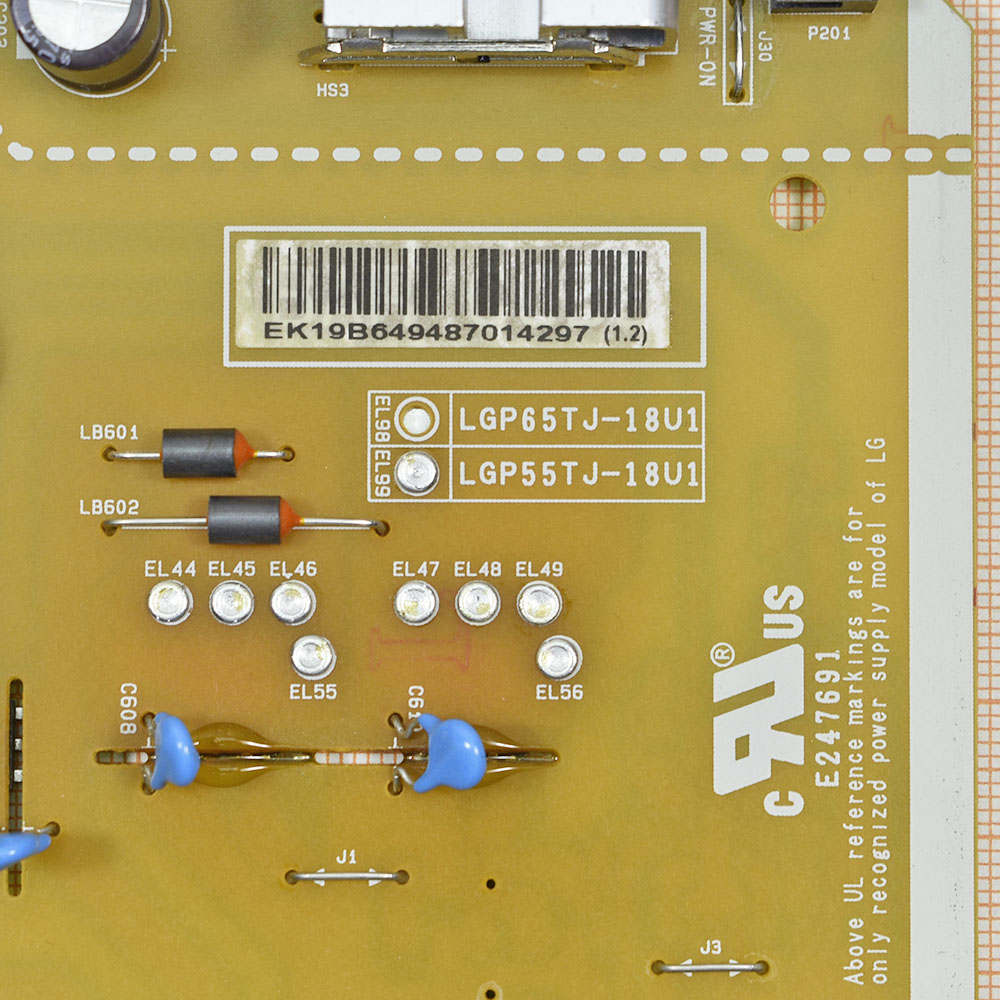 ���� ������� EAX67865201 (1.6), LGP55TJ-18U1