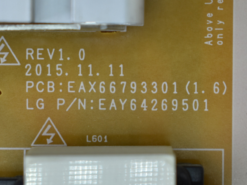 ���� ������� EAX66793301 (1.6), EAY64269501, LGP43DIMU-16CH2