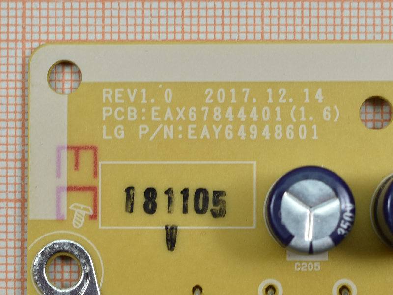 ���� ������� EAX67844401 (1.6), EAY64948601, LGP50T-18U1