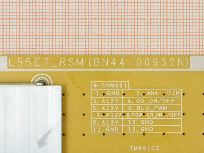 ���� ������� BN44-00932N, L55E7 RSM