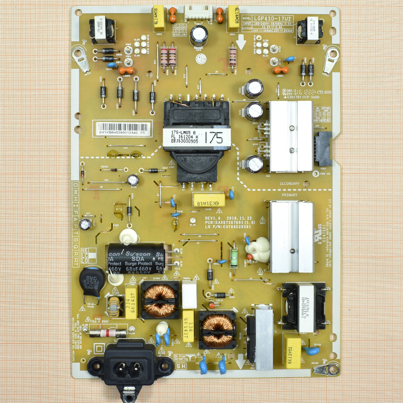 ���� ������� EAX67267601 (1.6), EAY64529301, LGP43D-17U2