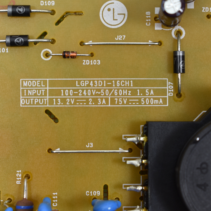   EAX66793101 (1.6), EAY64229501, LGP43DI-16CH1