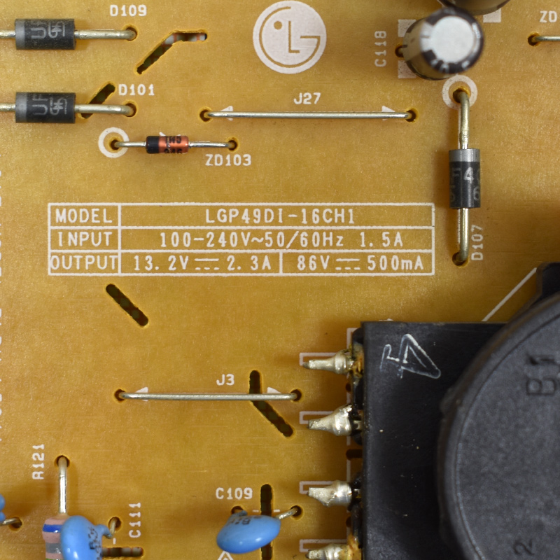 ���� ������� EAX66822801 (1.7), EAY64348601, LGP49DI-16CH1