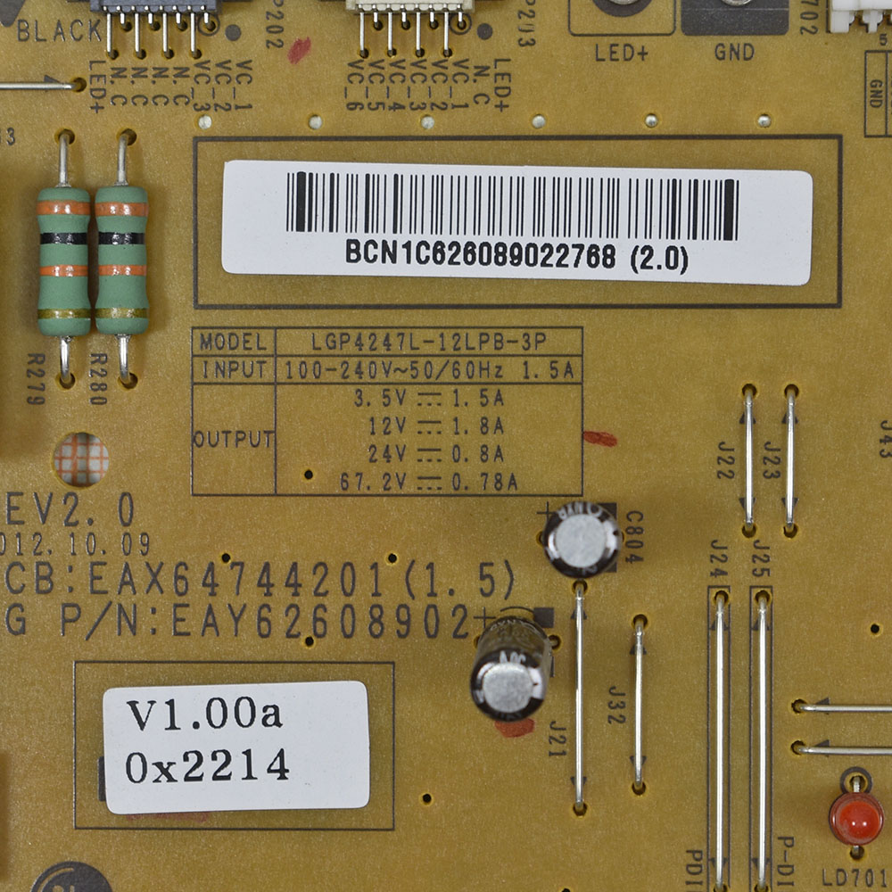   EAX64744201 (1.5) EAY62608902 LGP4247L-12LPB-3P