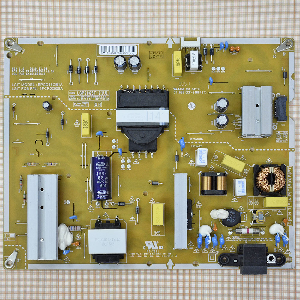 ���� ������� EAX69502501(1.5), EAY65895631, LGP6065T-21U1