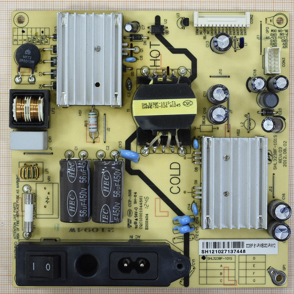   SHL3238F-101S Rev 0.3