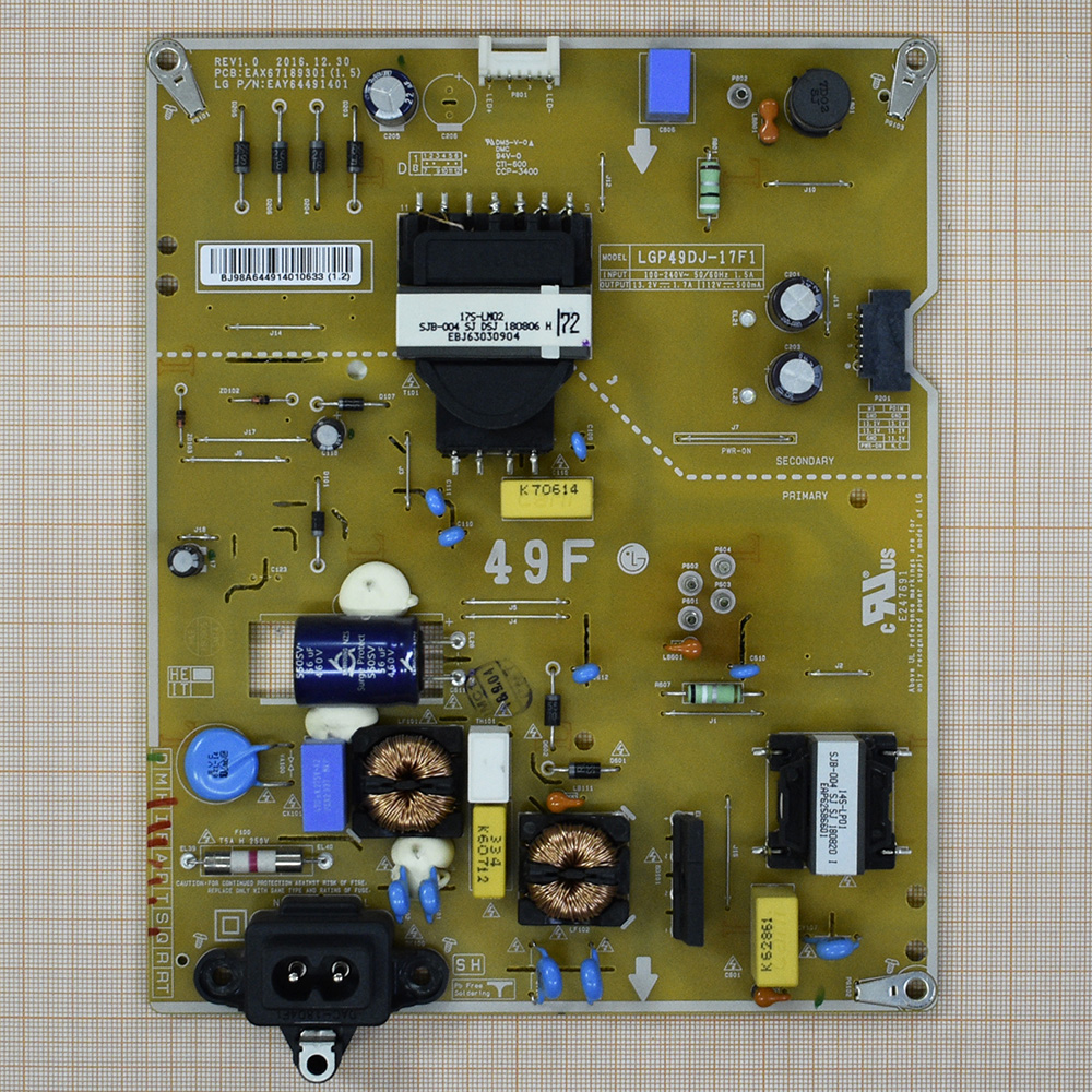 ���� ������� EAX67189301(1.5), EAY64491401, LGP49DJ-17F1