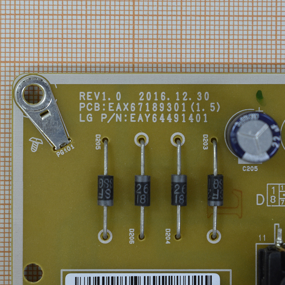 ���� ������� EAX67189301(1.5), EAY64491401, LGP49DJ-17F1