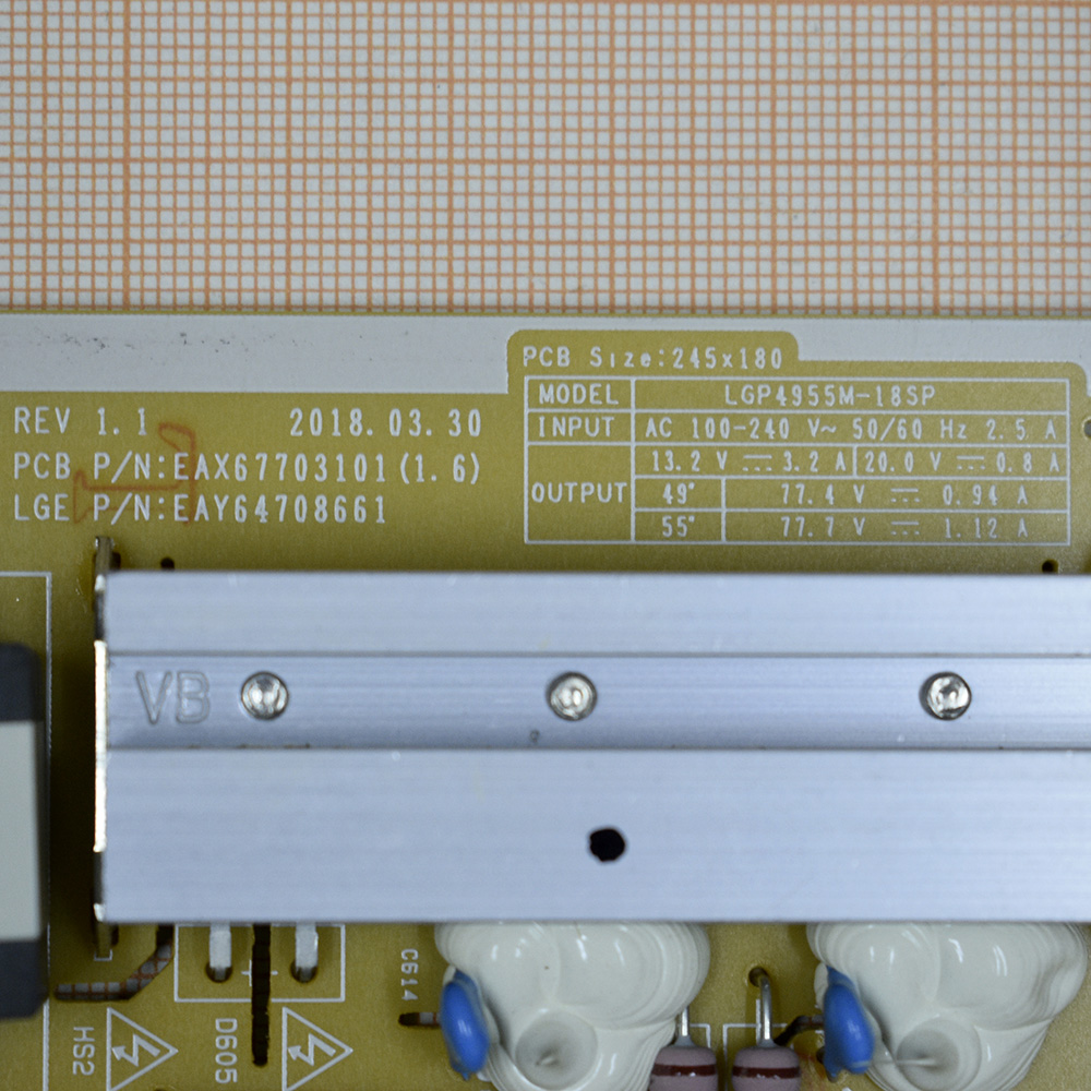 ���� ������� EAX67703101 (1.6), EAY64708661, LGP4955M-18SP