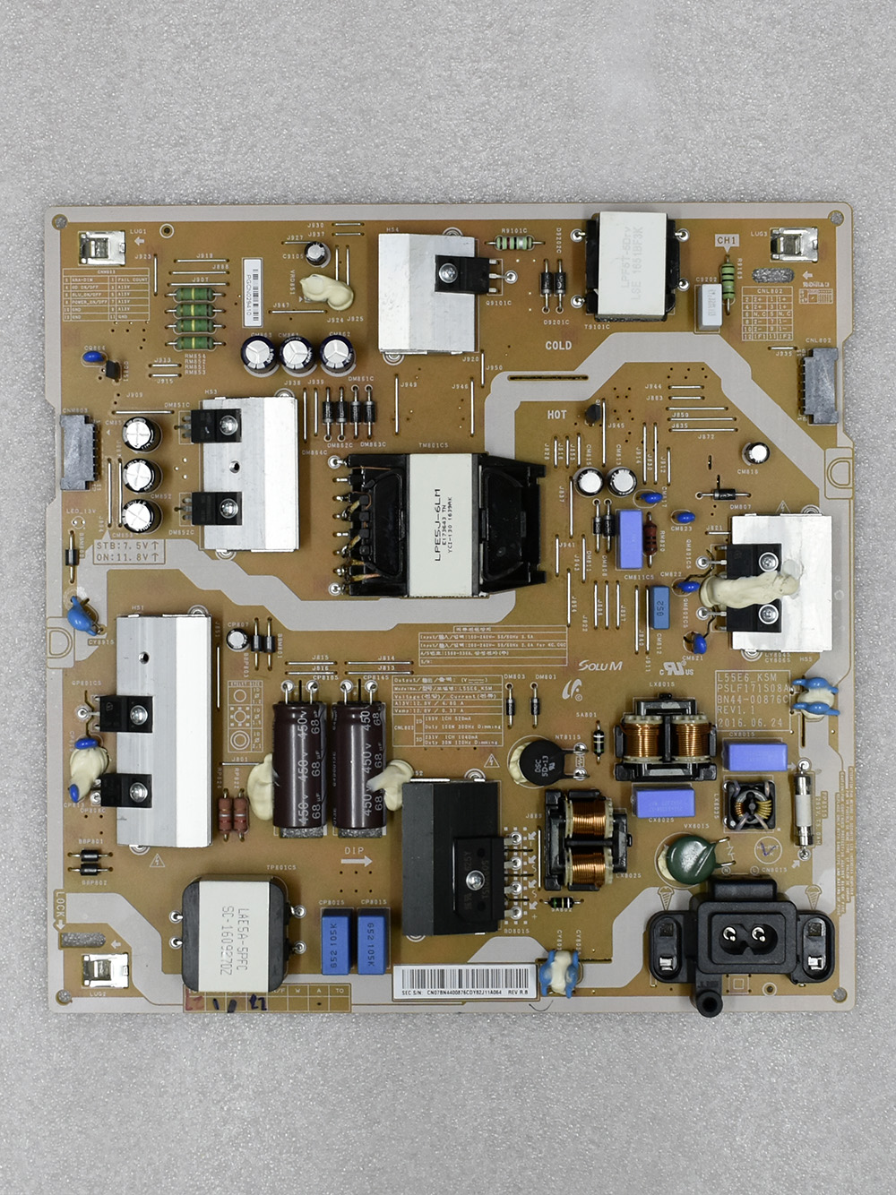   L55E6_KSM, PSLF171S08A, BN44-00876C