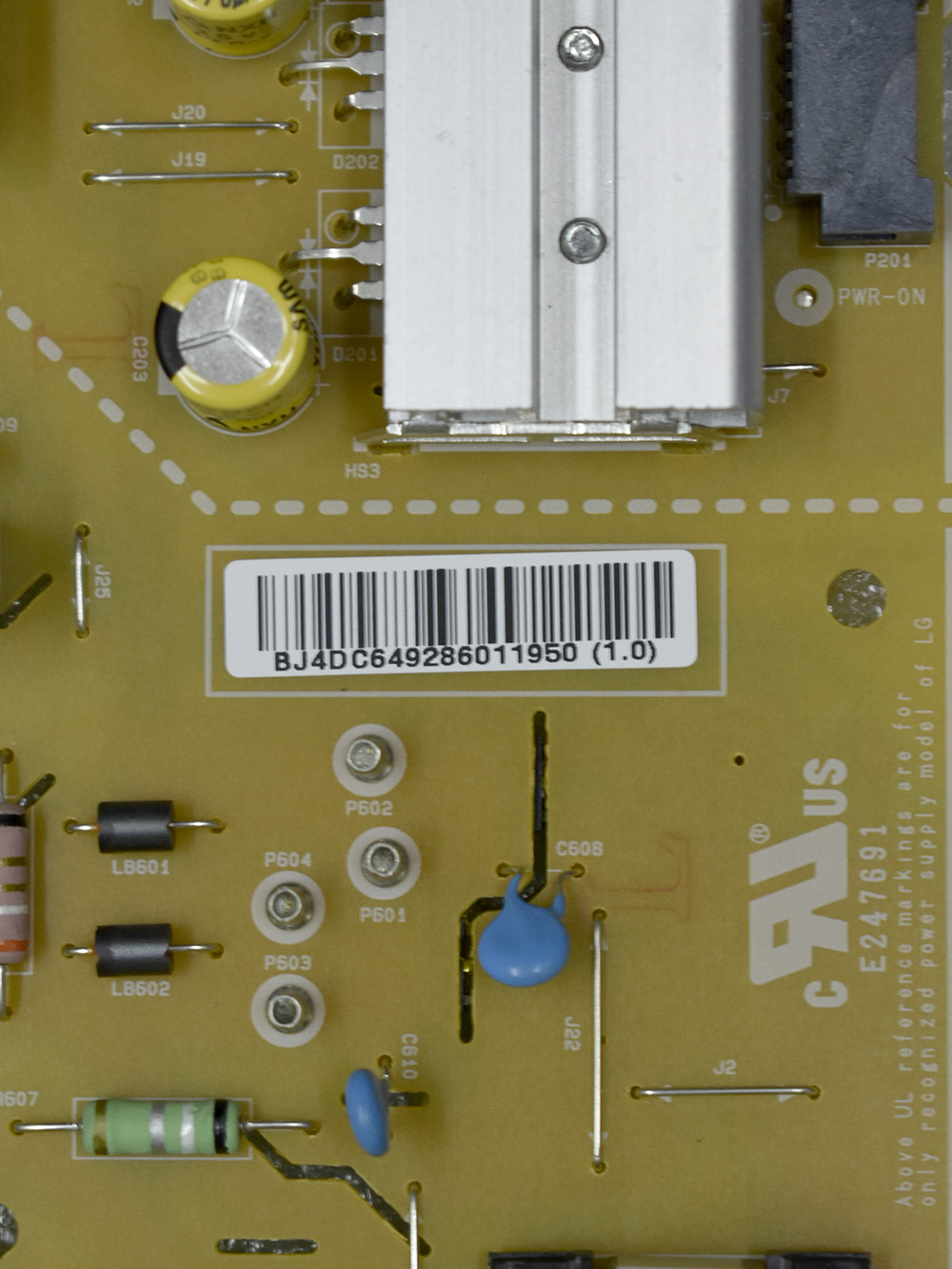 ���� ������� EAX67865101(1.6) EAY64928601 LGP43T-18U1