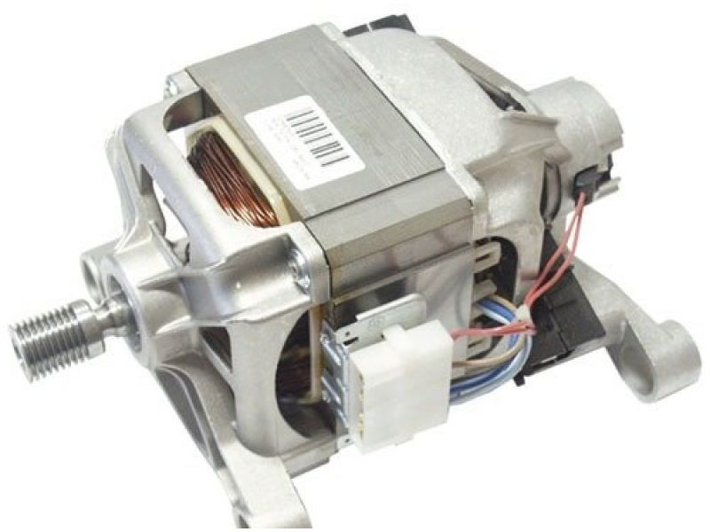 Двигатель стиральной машины Indesit, L=189 мм, l=165 мм, l1= 13 мм, код 299059