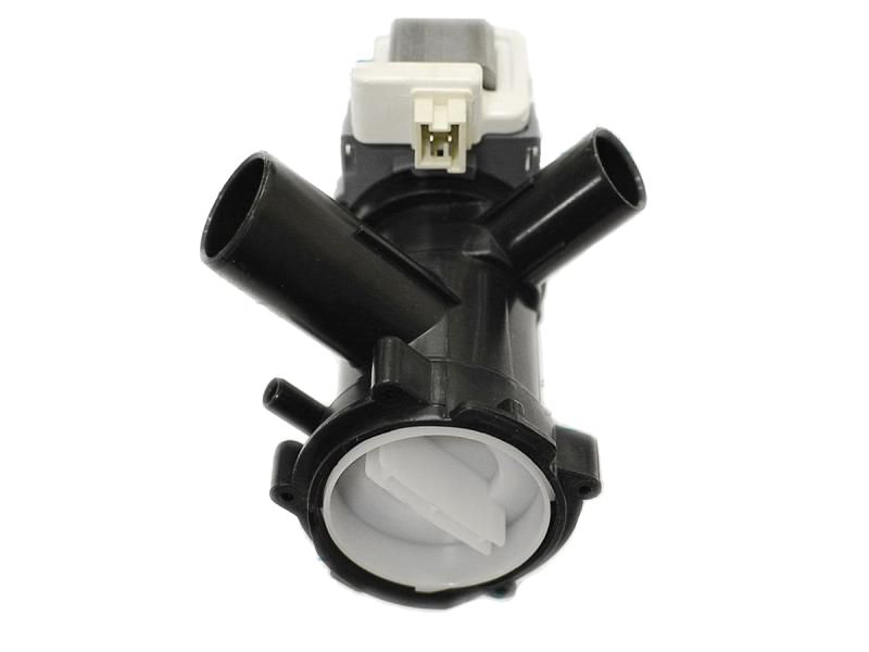 Помпа с корпусом Bosch, для Bosch MAXX, на 3-х защелках, выводы вперед, вместе, замена 141896, Hanyu