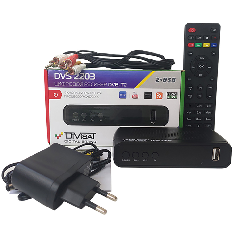   DIVISAT DVS-2203 (DVB-T/T2/C)