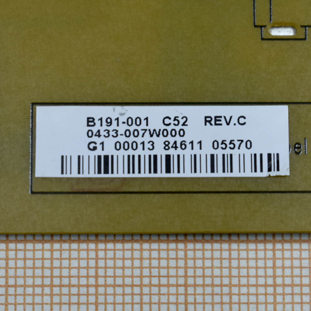   B191-001, 4H.B1910.001 /D1