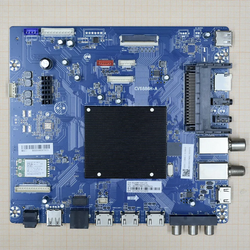 Главная плата CV6886H-A, Blaupunkt 50UN265T