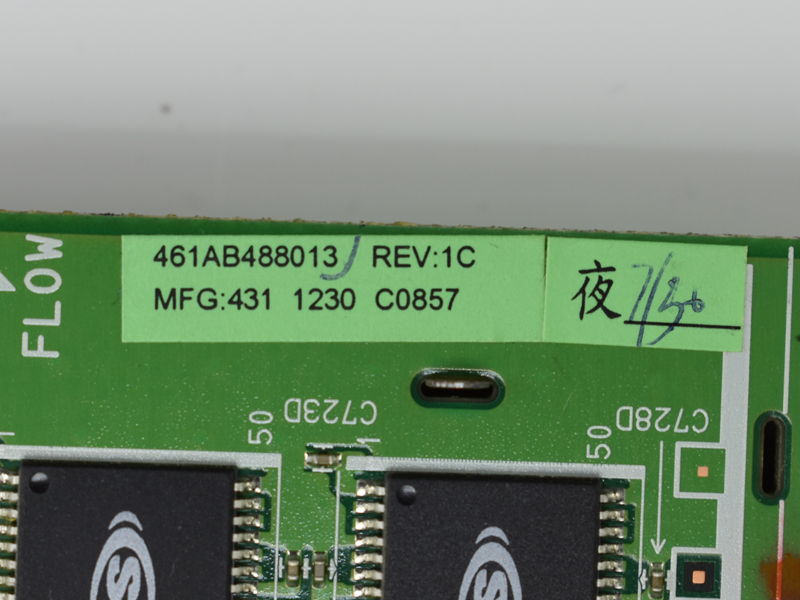 Main 461AB488013 REV.1C, Hitachi 42PD300TA