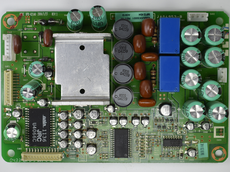 VPD-421AU HP8C JA04953-B 453AAW30001, Hitachi 42PD300TA