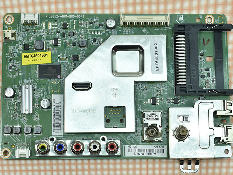   715G8524-M01-B00-004T, LG 43LJ500V