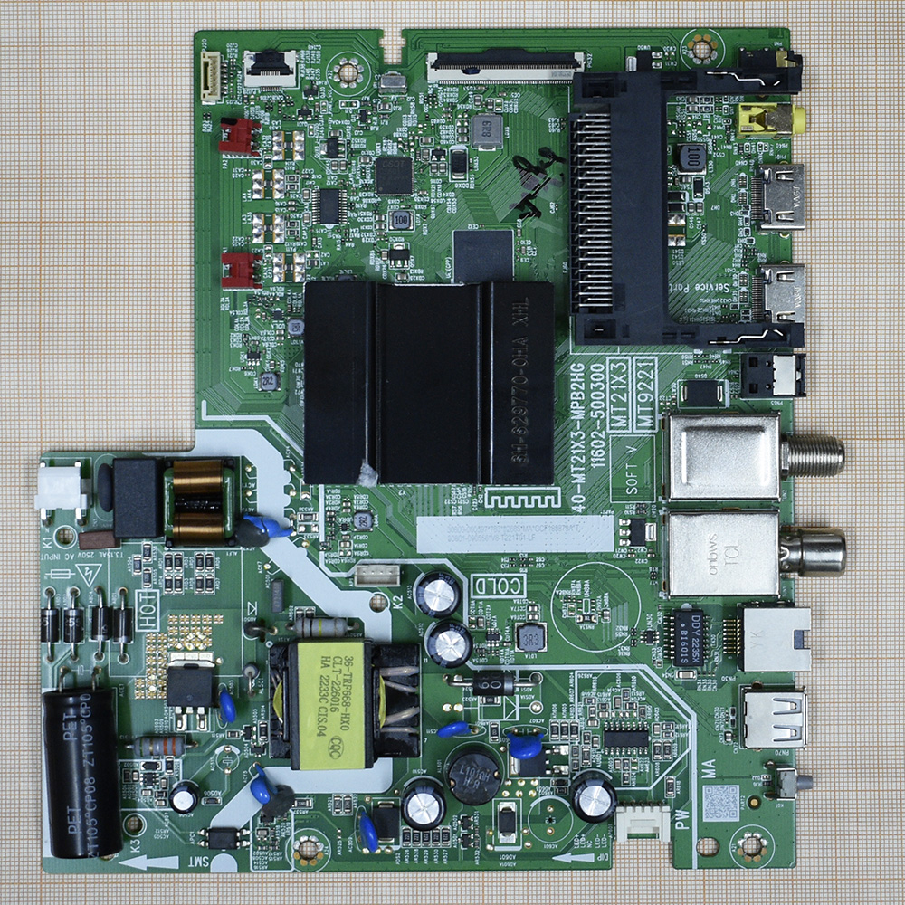   40-MT21X3-MPB2HG 11602-500300, TCL 32S65A