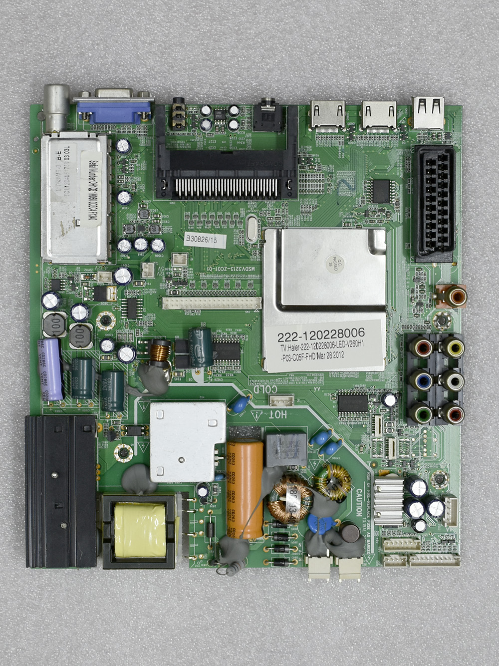 ������� ����� MSDV3213-ZC01-01, Haier LET26T1000HF-RU