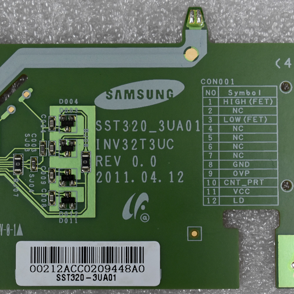   INV32T3UC REV 0.0 SST320_3UA01
