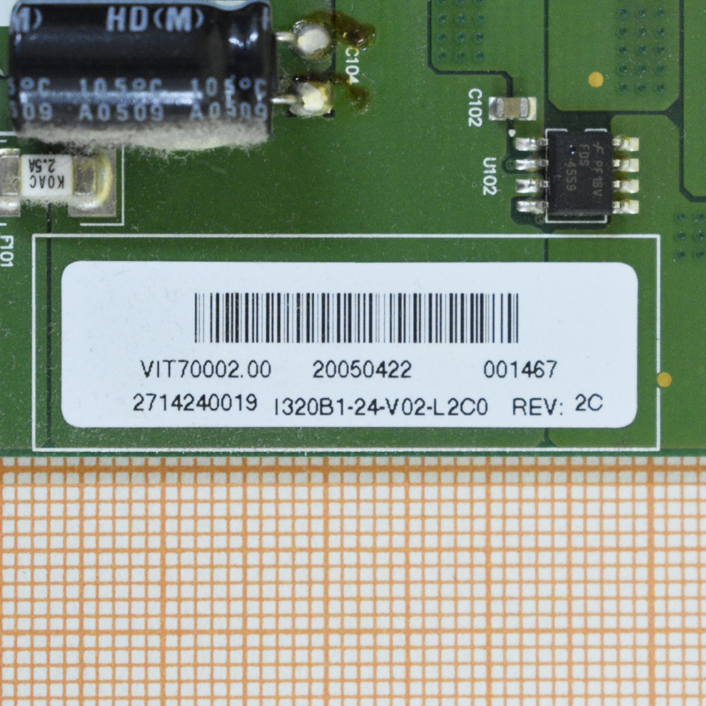 Inverter VIT70002.00 REV:5 I320B1-24-V02-L2C0 REV2C