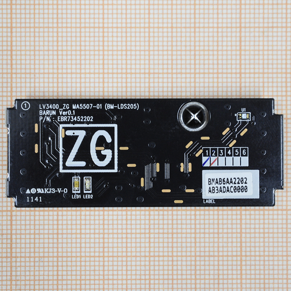 Модуль управления LV3400_ZG MA5507-01 (BM-LDS205) Ver0.1 Модуль управления LV3400_ZG MA5507-01 (BM-LDS205) Ver0.1