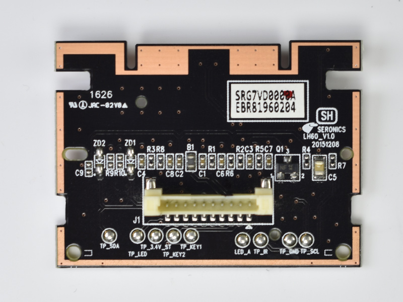 Модуль управления LH60 V1.0 EBR81960204