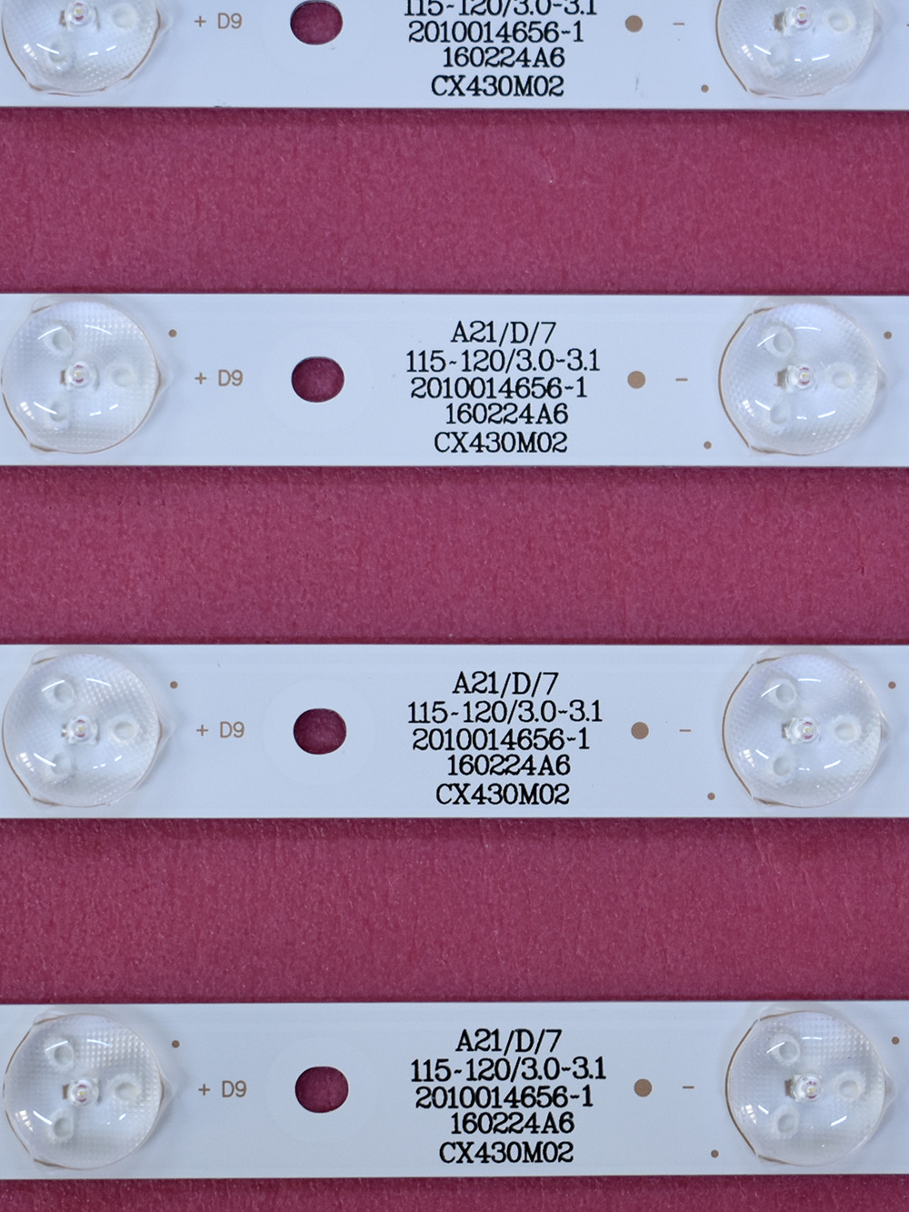 Комплект подсветки ZDCX43D12-ZC14F-02 Комплект подсветки ZDCX43D12-ZC14F-02