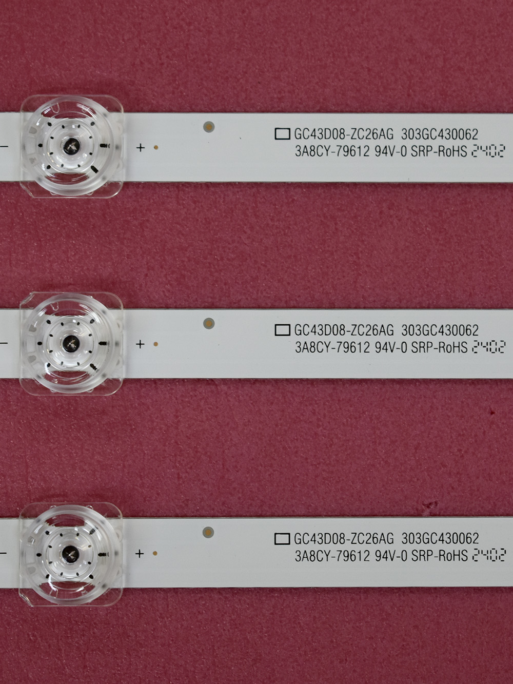 Комплект подсветки GC43D08-ZC26AG 303GC430062 Комплект подсветки GC43D08-ZC26AG 303GC430062