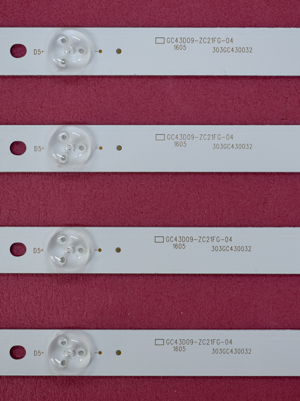 Комплект подсветки GC43D09-ZC21FG-04 Комплект подсветки GC43D09-ZC21FG-04