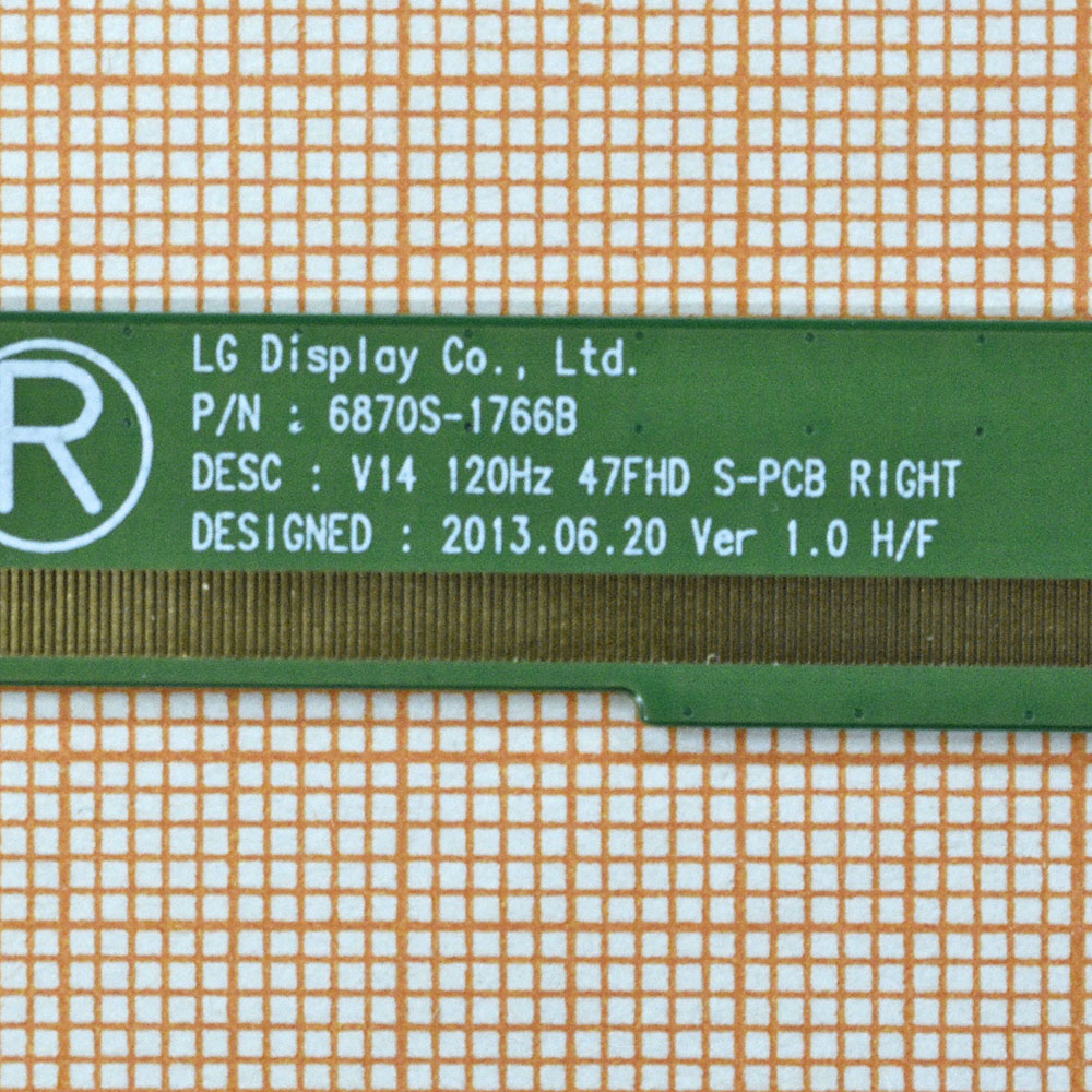 Matrix Board 6870S-1766B V14 120Hz 47FHD S-PCB RIGHT