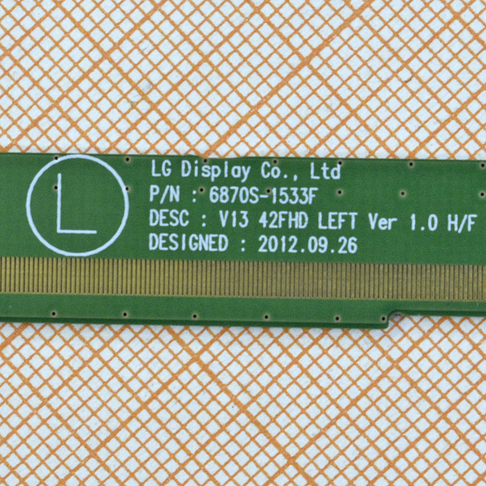 Matrix Board 6870S-1533F, V13 42FHD LEFT  Ver 1.0