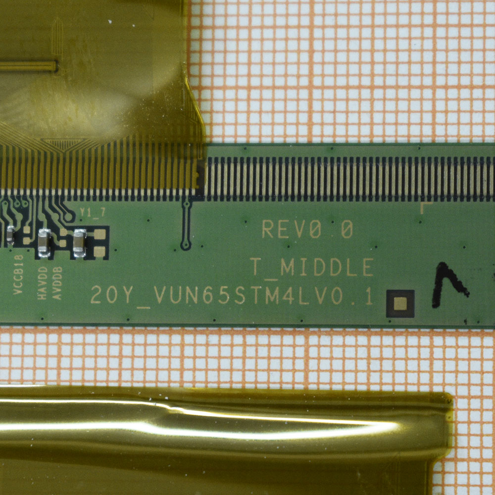 Matrix Board 20Y_VUN65STR4LV0.1, 20Y_VUN65STM4LV0.1, 20Y_VUN65STL4LV0.1