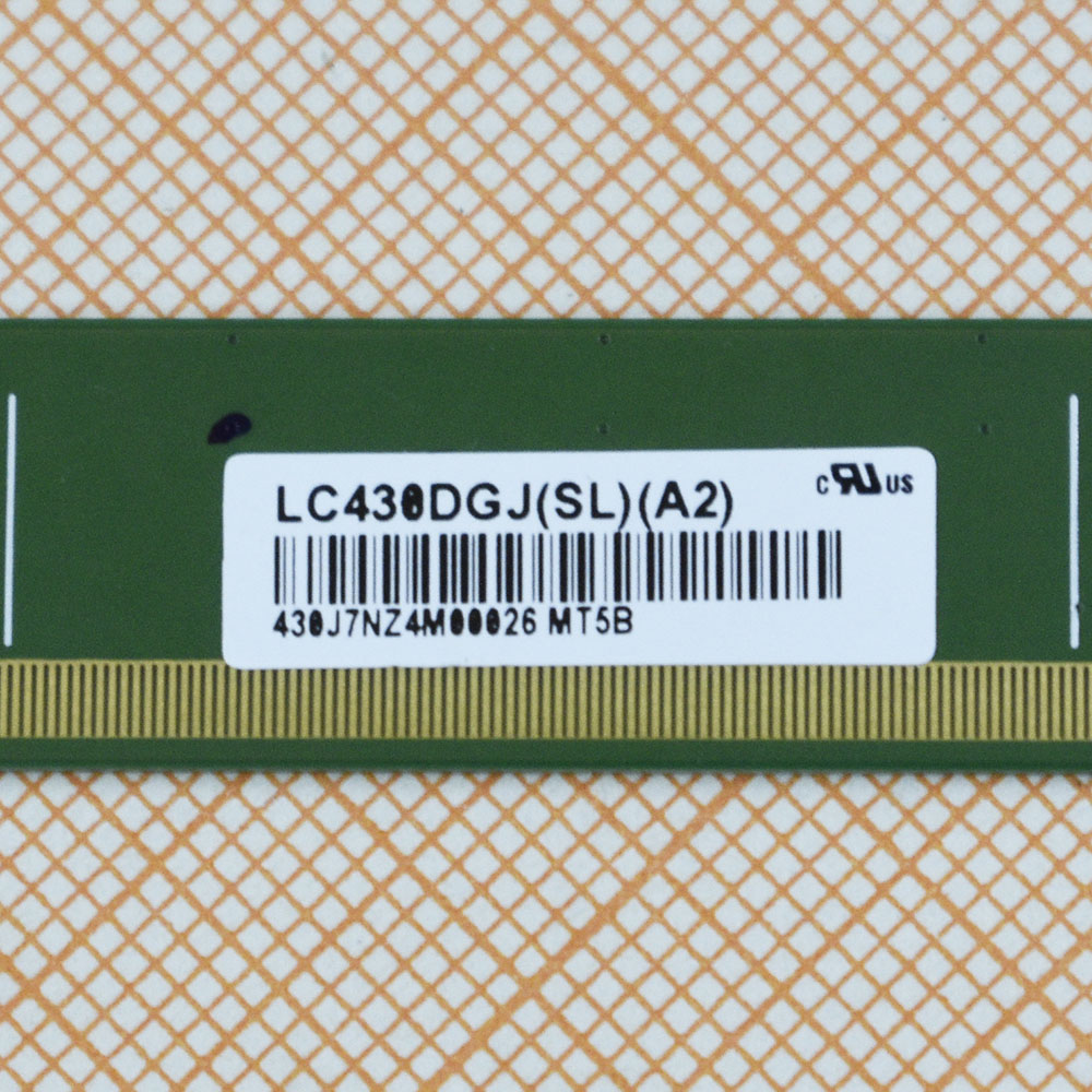 Matrix Board V18 43UHD SPCB_LEFT_Ver1.0 6870S-0743A