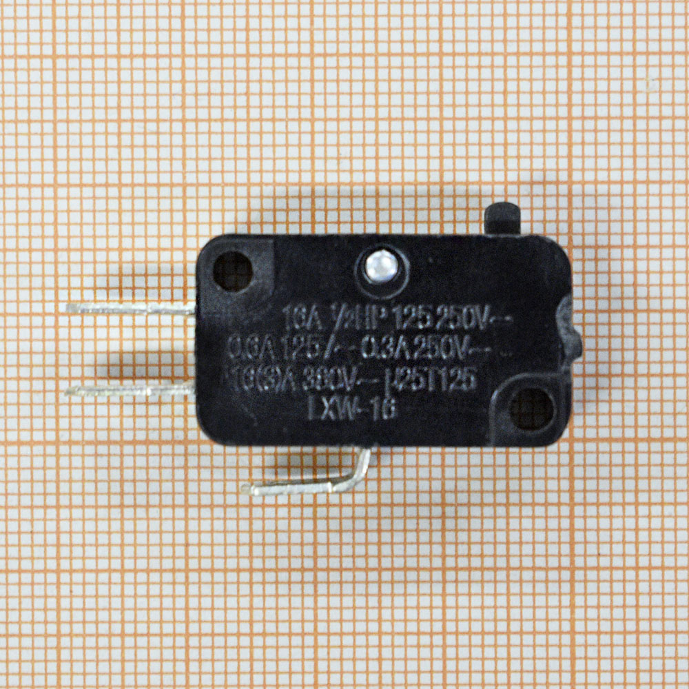Микровыключатель для СВЧ 3-х контактный 16(3)A 250V