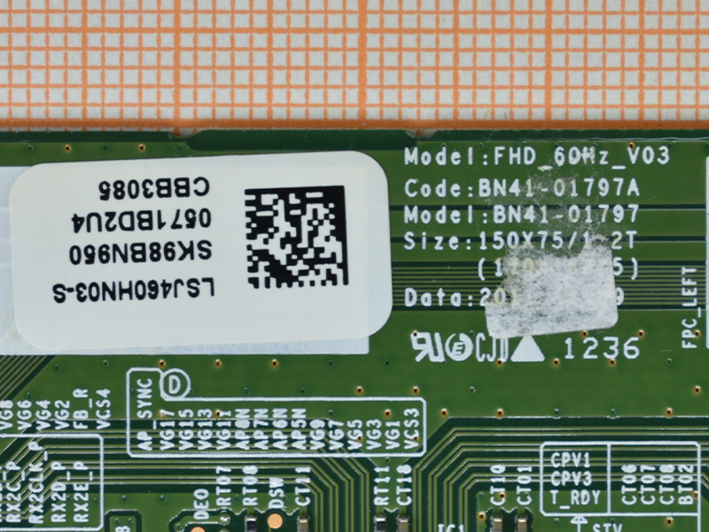 ����� T-Con BN41-01797A LSJ460HN03-S