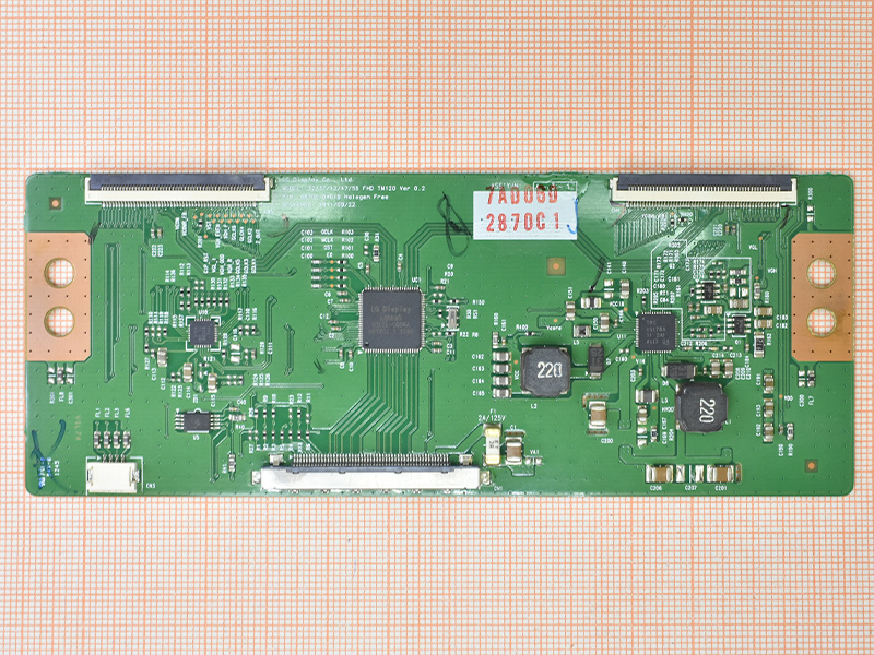  T-Con 6870C-0401B, 32/37/42/47/55 FHD TM120 VER 0.2