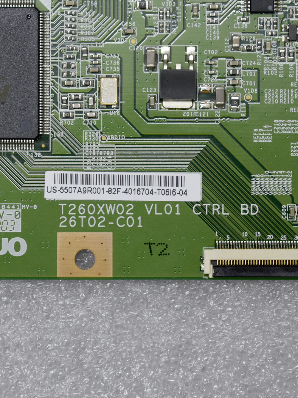 Плата T-Con T260XW02 VL01 CTRL BD, 26T02-C01 Плата T-Con T260XW02 VL01 CTRL BD, 26T02-C01