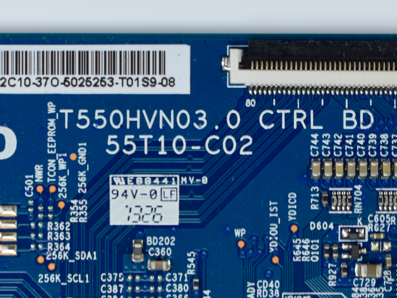Плата T-Con T550HVN03.0 CTRL BD 55T10-C02 Плата T-Con T550HVN03.0 CTRL BD 55T10-C02