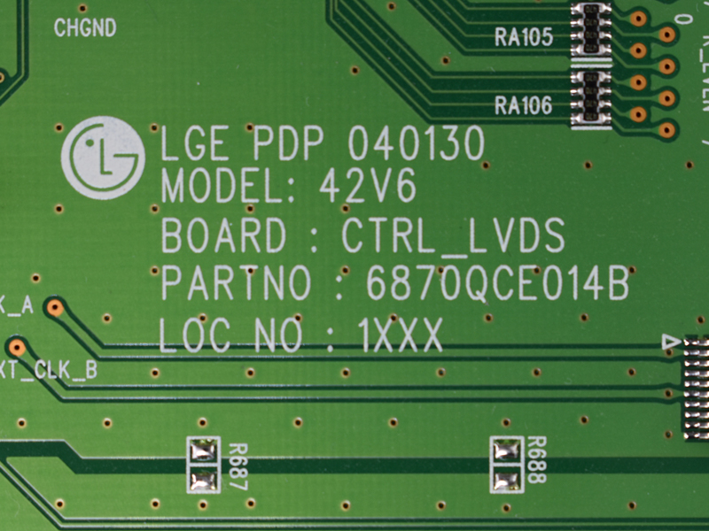 Плата T-Con 42V4 6870QCE014B Плата T-Con 42V4 6870QCE014B