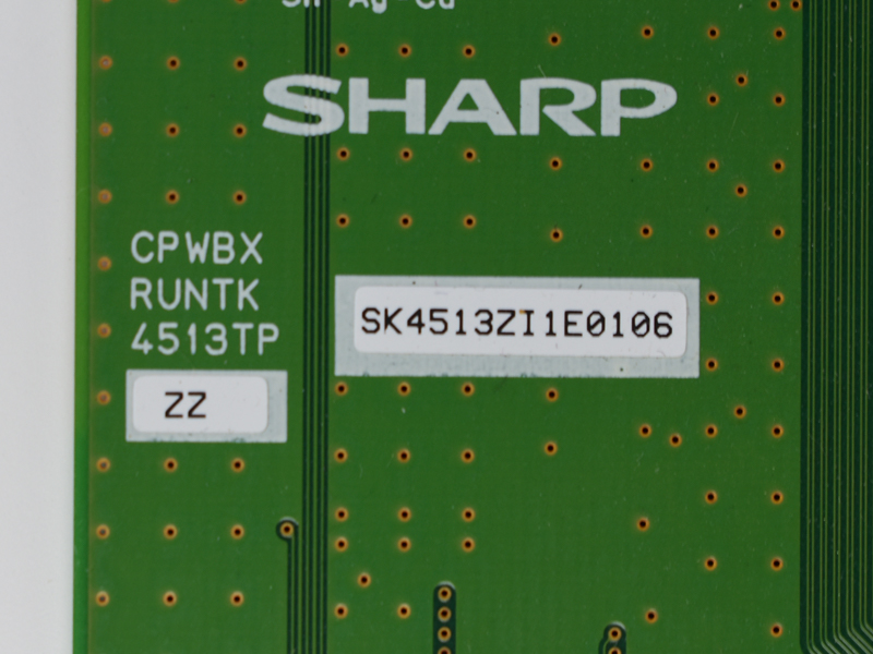 Плата T-Con CPWBX RUNTK 4513TP ZZ Плата T-Con CPWBX RUNTK 4513TP ZZ