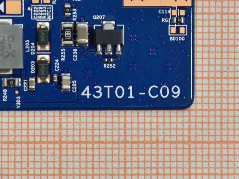  T-Con T430HVN01. A CTRL BD 43T01-C09