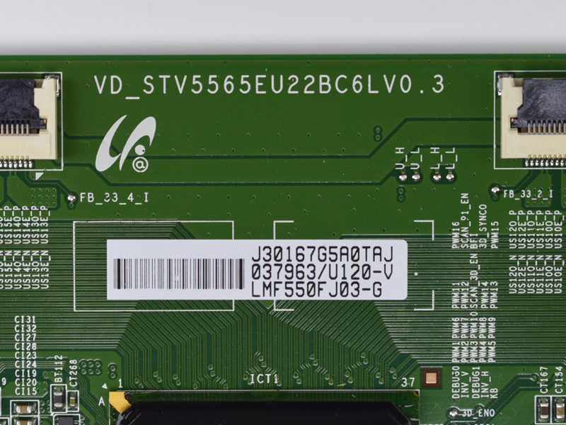 ����� T-Con STV5565EU22BC6LV0.3 LMF550FJ03-G