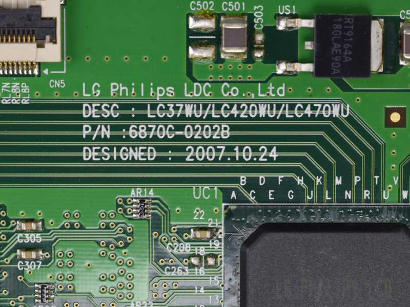 Плата T-Con 6870C-0202B Плата T-Con 6870C-0202B