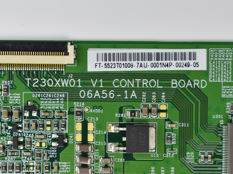 ����� T-Con T230XW01 V1 Control Board 06A56-1A